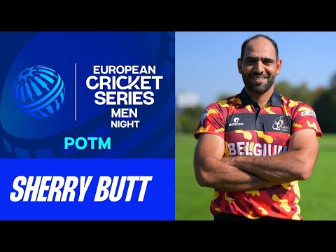 POTM Match 2: S.Butt - HAS vs BRW | Highlights | ECSN Belgium, 2025 | 28 Apr 2025 | ECSN25.034