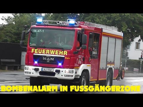 [BOMBENALARM IN DER FUSSGÄNGERZONE] EINSATZ FF BARSINGHAUSEN UND POLIZEI