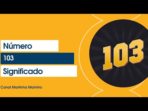 103 você está vendo muito esse número? Cento e três numerologia, mensagem do anjo, significado
