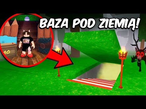 ZBUDOWAŁEM UKRYTĄ BAZĘ POD ZIEMIĄ *BUNKIER* w 99 Nocy w Lesie!