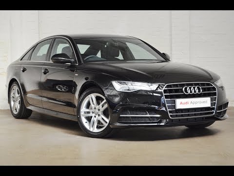 RJ18PXV AUDI A6 TFSI S LINE BLACK 2018, Slough Audi