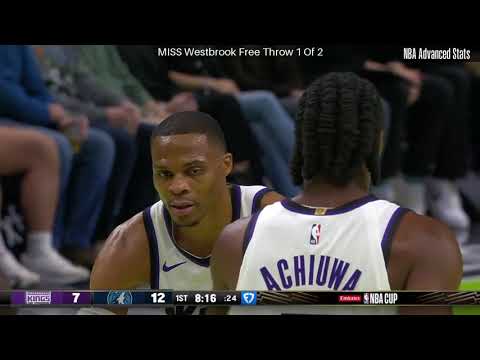 Russell Westbrook Full Highlights Sacramento Kings vs Minnesota Timberwolves Nov 14, 2025