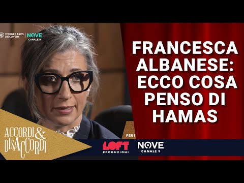 Francesca Albanese: ecco cosa penso di Hamas