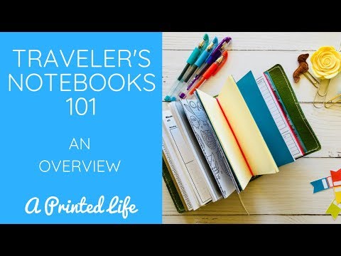 Traveler's Notebooks 101 : Choosing a Maker & Comparisons (2018)