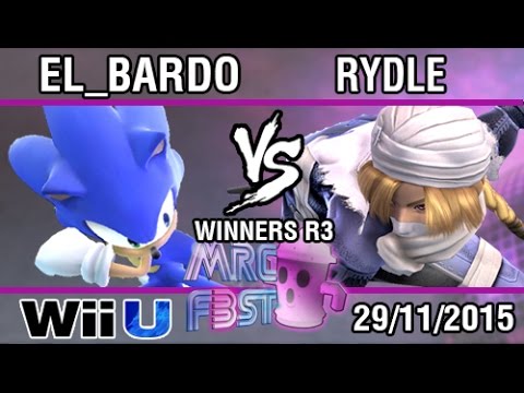[Mr. C Fest 3] El_Bardo (Sonic) vs Rydle (Sheik) SSB4 Winners R3
