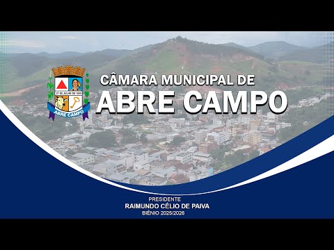 REUNIÃO EXTRAORDINÁRIA DA CÂMARA MUNICIPAL DE ABRE CAMPO 13/11/2025