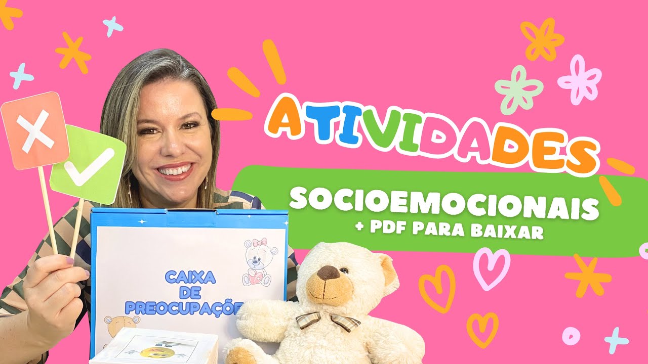 SETEMBRO AMARELO COM ATIVIDADES INCRÍVEIS PARA TRABALHAR AS EMOÇÕES + PDF PARA BAIXAR