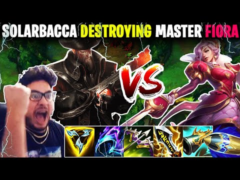 SOLARBACCA Destroying a Master Fiora