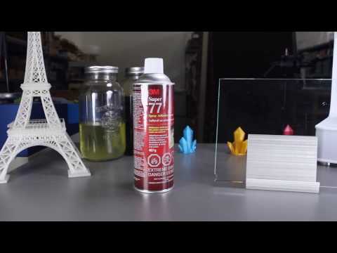 3D Printing Using Wood Glue as a Bed Adhesive 