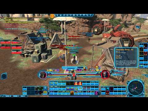 Seer Sage vs Balance Shadow Level 55 Duel, SW:TOR RAW FOOTAGE