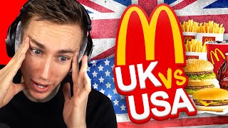 UK vs US McDonalds