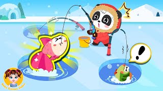 Baby Happy Fishing - Little Panda's Game - Baby Games Videos