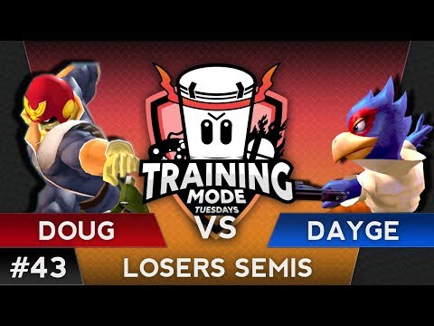 TMT 43 - Doug (Falcon) VS Dayge (Falco) - SSBM Losers Semis - Melee