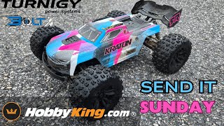 Send It Sunday with the Arrma Kraton v6 & Turnigy BoltX Battery