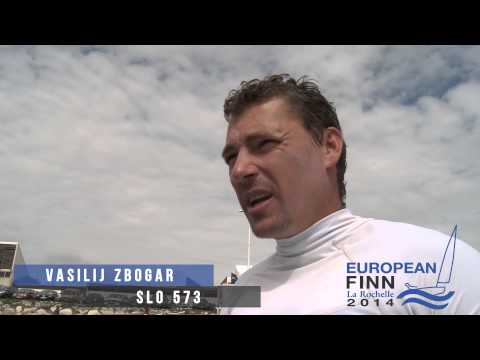 4th day Finn European Championship 2014 in La Rochelle
