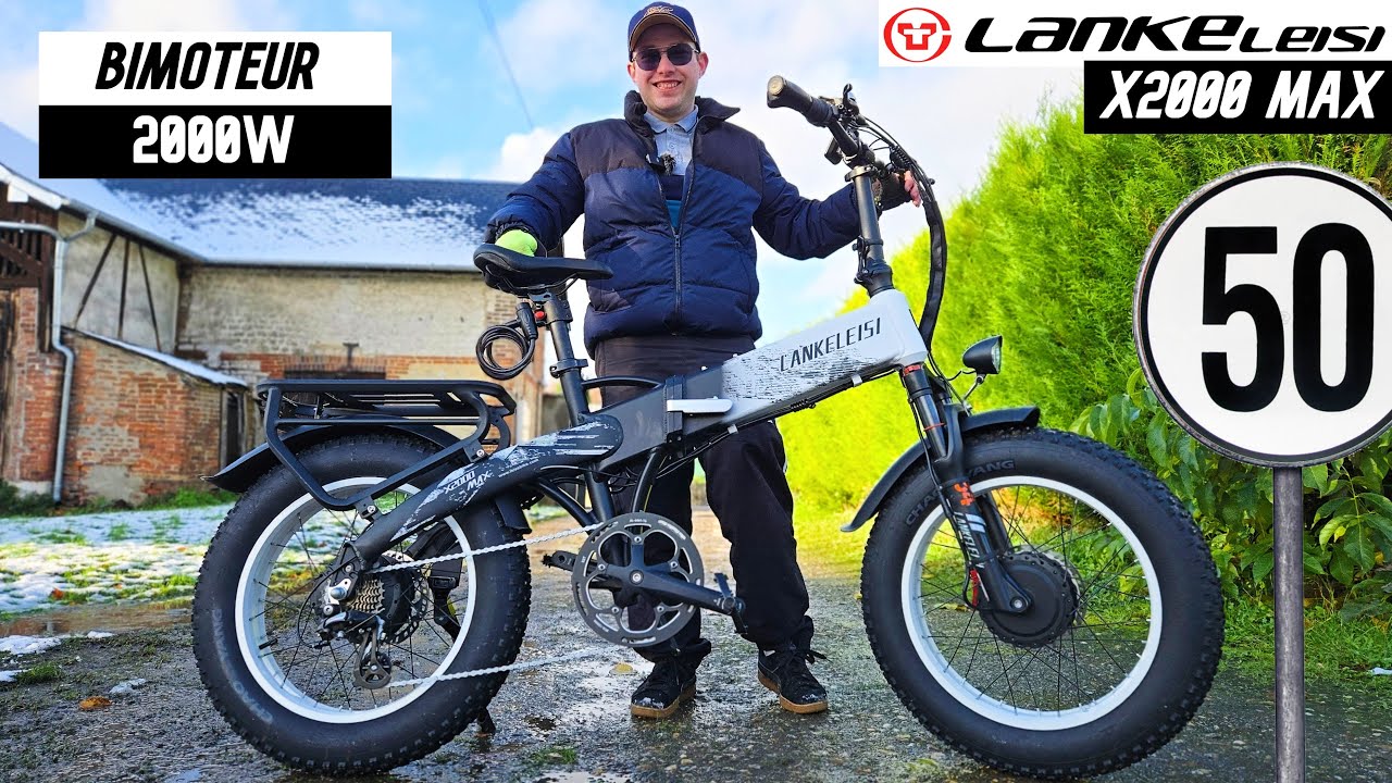 Lankeleisi X2000 Max : meilleur que le X3000 Max ? Un double moteur dément de 2 000 W ! - Déballage et premiers essais