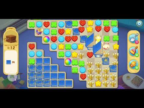 행복의저택/Matchington mansion Level 1746 Win Boosters(Gloves*2)/Puzzle/Matchington/mansion