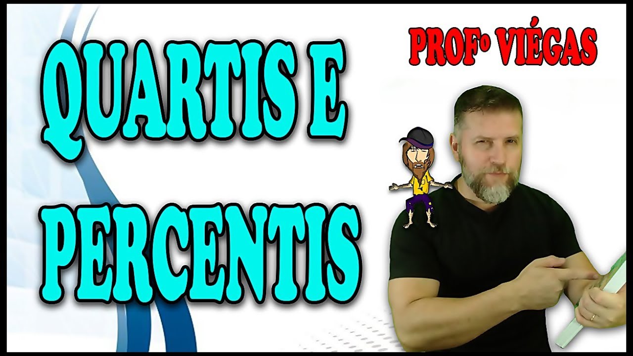 Quartis e Percentis|Estatística|ProfessorViégas
