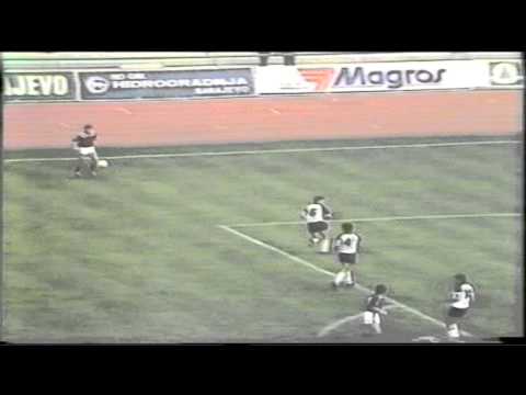 FK Sarajevo -  NK Čelik 5:0 (Sezona 1985/86. - 10. kolo)