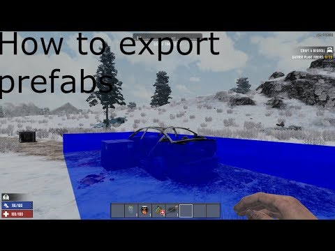 How to Export a Prefab | 7dtd A17e | Eps 7