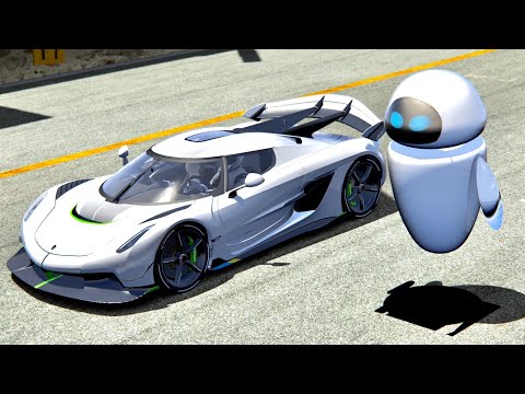 Koenigsegg Jesko vs EVE - Top Gear Track