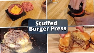 How to use a Stuffed Burger Press for the Grill