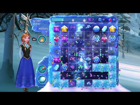 Frozen Free Fall: Snowball Fight Level 80 Walkthrough, , No Power Ups
