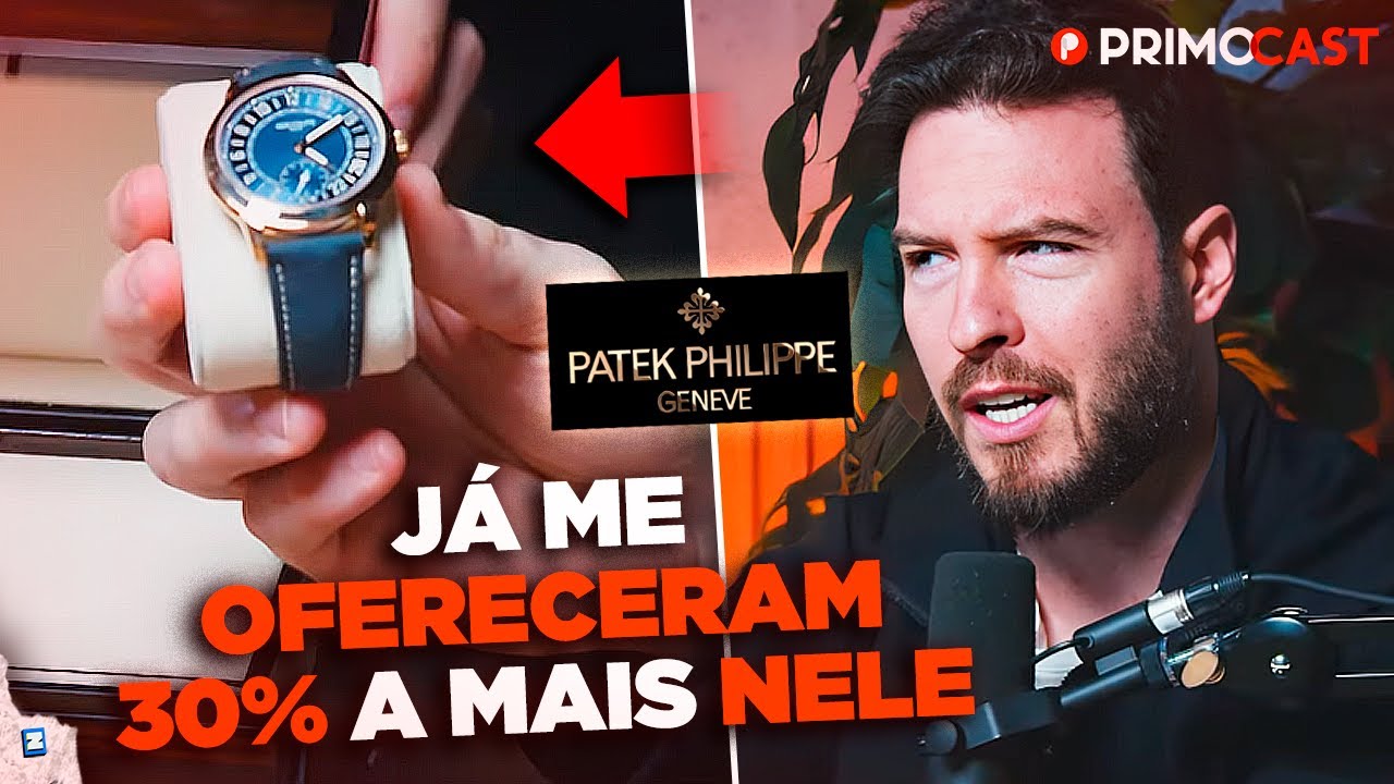 THIAGO NIGRO MOSTRA PELA PRIMEIRA VEZ SEU PATEK PHILIPPE | PrimoCast 350