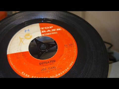 Defeated ~ Joe Carl & The Dukes Of Rhythm ~ 1960 Top Rank 45rpm ~ Dansette Viva Record Player