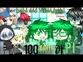 100 Digits Of Pi Villian Deku Shigaraki And Toga BNHA Skit Gacha Life Part 1