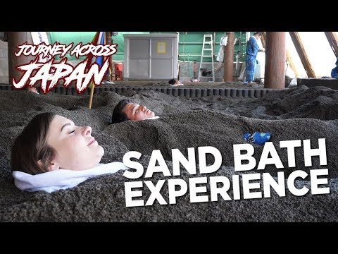 A Day in Kagoshima Prefecture at the Ibusuki Sand Onsen [Ft. Sharmander & OkanoTV]
