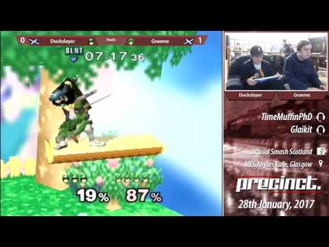 Precinct January - Duckslayer (C.Falcon) Vs. Graeme (Marth) Melee Winners R1