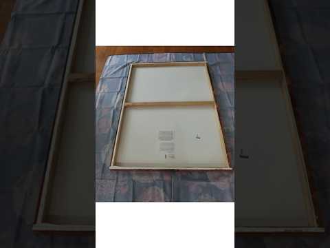 The BRILLIANT reason to thrift a cheap canvas (just wait!) 🤯
