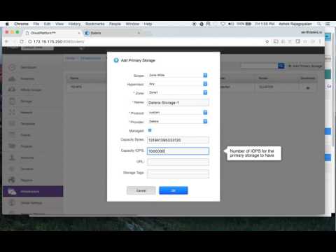 Adding Datera EDF as Primary Storage in CloudPlatform/CloudStack