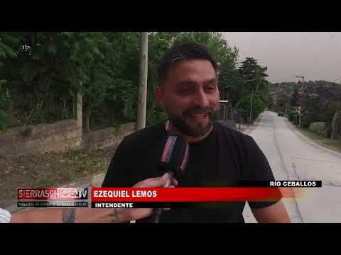 Inauguración de la Calle Charcas en Río Ceballos