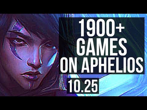 APHELIOS & Alistar vs EZREAL & Lulu (ADC) | 17/2/10, 1900+ games, Legendary | KR Diamond | v10.25