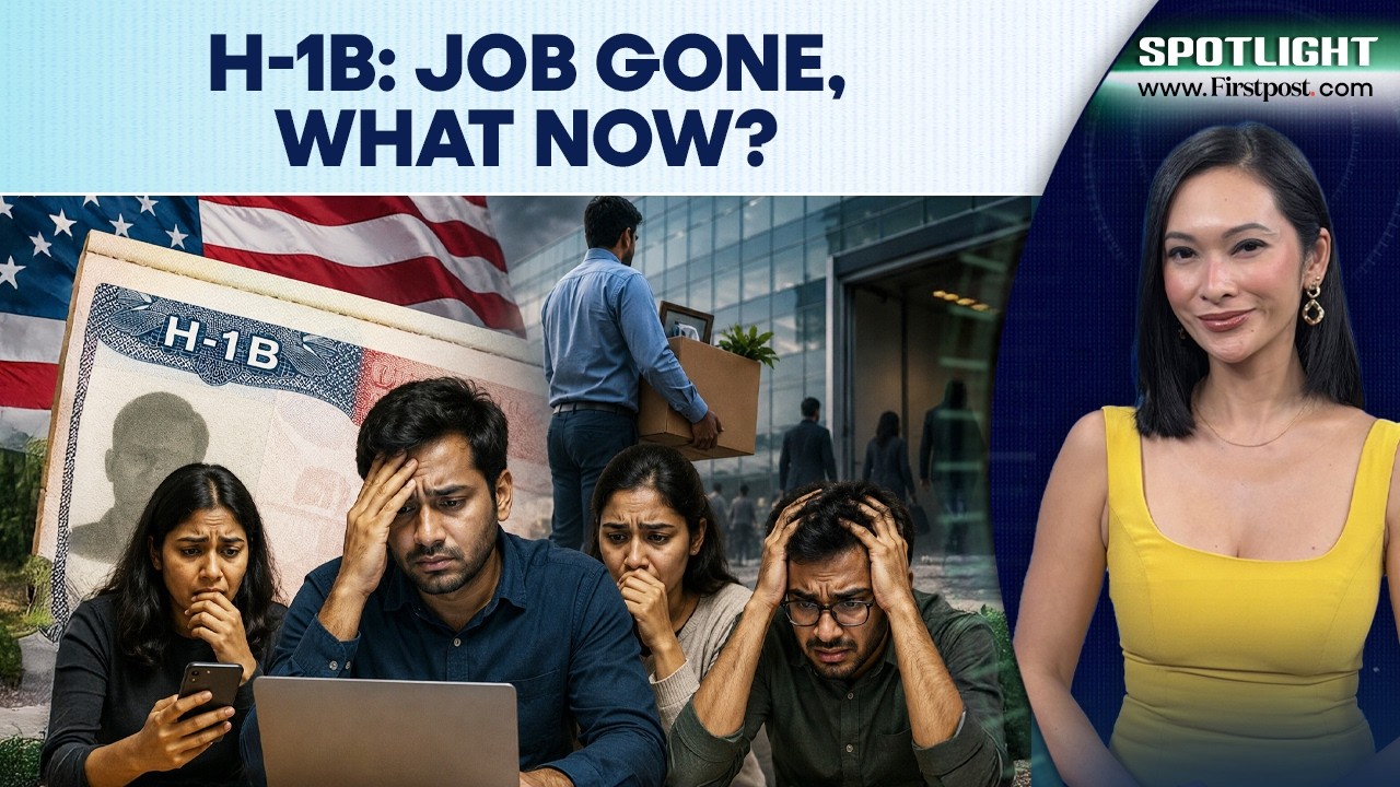 H-1B Visa Pressure Grows for Indians Amid Fresh Tech Layoffs | Spotlight | N18G