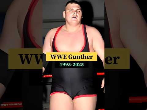 WWE Gunther 1995-2025 Evolution Video 🔥 #wwe #gunther #wweraw