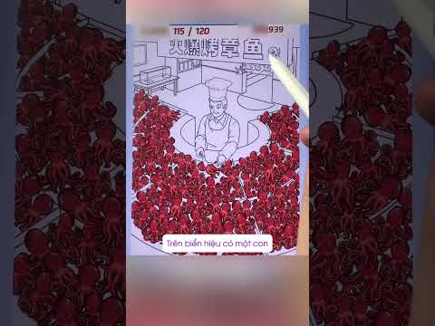 Tìm ra tất cả bạch tuộc trong khung hình | Puzzle Game