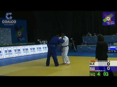100+kg Vakhaviak A Dibrin N 17 05 2015 Т3 Кубок Европы по дзюдо среди мужчин и женщин, ОРЕНБУРГ