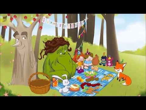 Cuentos en inglés para niños con Greenman and the Magic Forest: Nivel A Unidad 6 - The Summer Party
