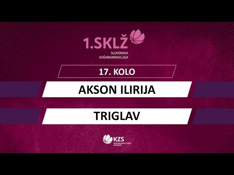 Akson Ilirija : Triglav - 17. kolo - 1. Ž SKL - Sezona 2019/20