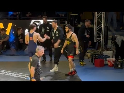 KHAMZAT ELDAROV(Kleinostheim) vs MOHAMMAD MOTTAGHINIA(Burghausen). Wrestling Bundesliga 17.01.26.