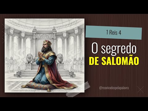 O segredo para alcançar a sabedoria | 1 Reis 4 | #RPSP