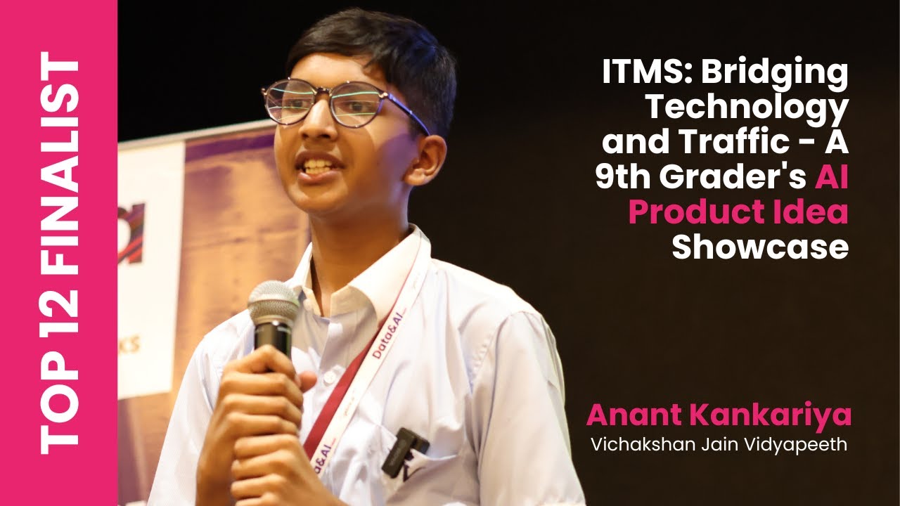 Anant Kankariya Presents ITMS: The AI-Powered Intelligent Traffic Management | Data & AI Talks