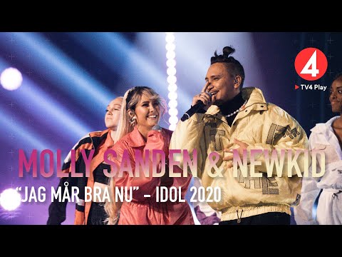 Molly Sandén och Newkid sjunger ”Jag mår bra nu” - Idol 2020 - Idol Sverige (TV4)