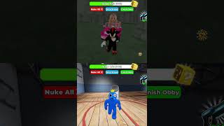 ROBLOX GAME PLAY _ RUN FROM PINK GIRL 2 VS TUNG FROM RAINBOW 2