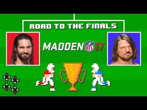 THE ROAD TO THE UUDD MADDEN 17 FINALS: AJ STYLES vs SETH ROLLINS!!!