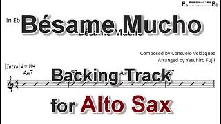 Bésame Mucho - Backing Track with Sheet Music for