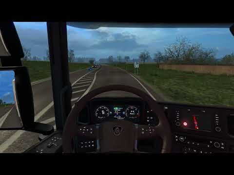 [ETS2 1.28 - Promods 2.25] Trip with Next Gen Scania V8